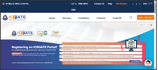Import of Goods at Concessional Rate of Duty | Apply for IGCR in 2026 10 icegate dashboard