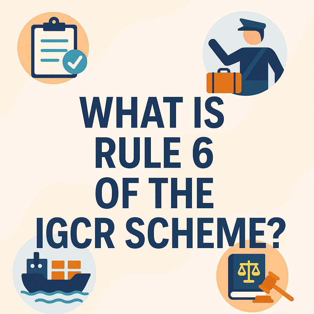 What is Rule 6 of IGCR Scheme? 5 Rule 6 IGCR