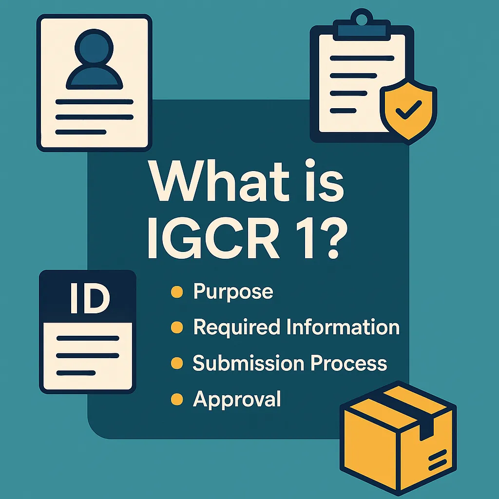 What is IGCR 1?