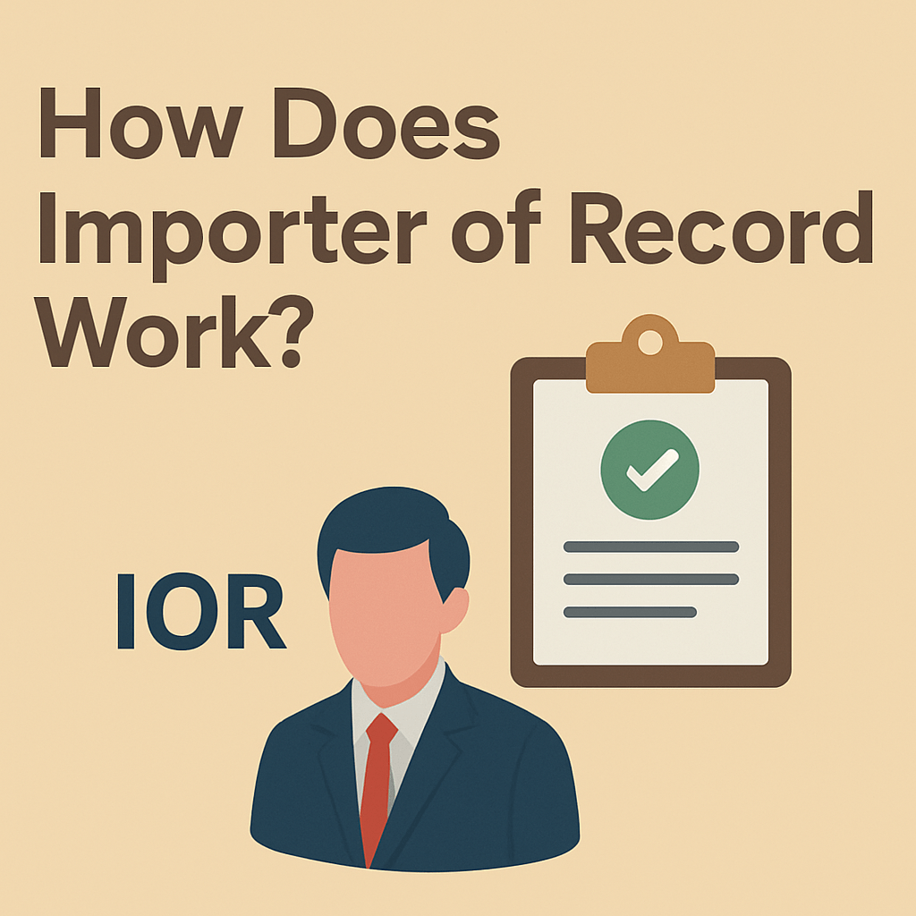 How does importer of record work? 2 How does an IOR work