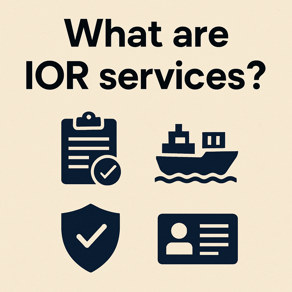 What are IOR services? 2 What are IOR services?