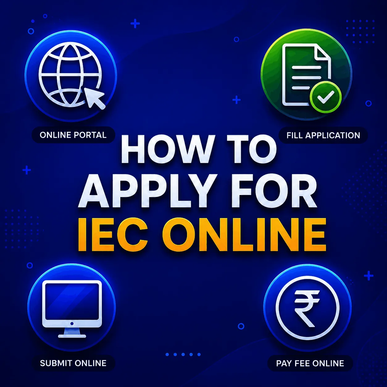 How to apply IEC online