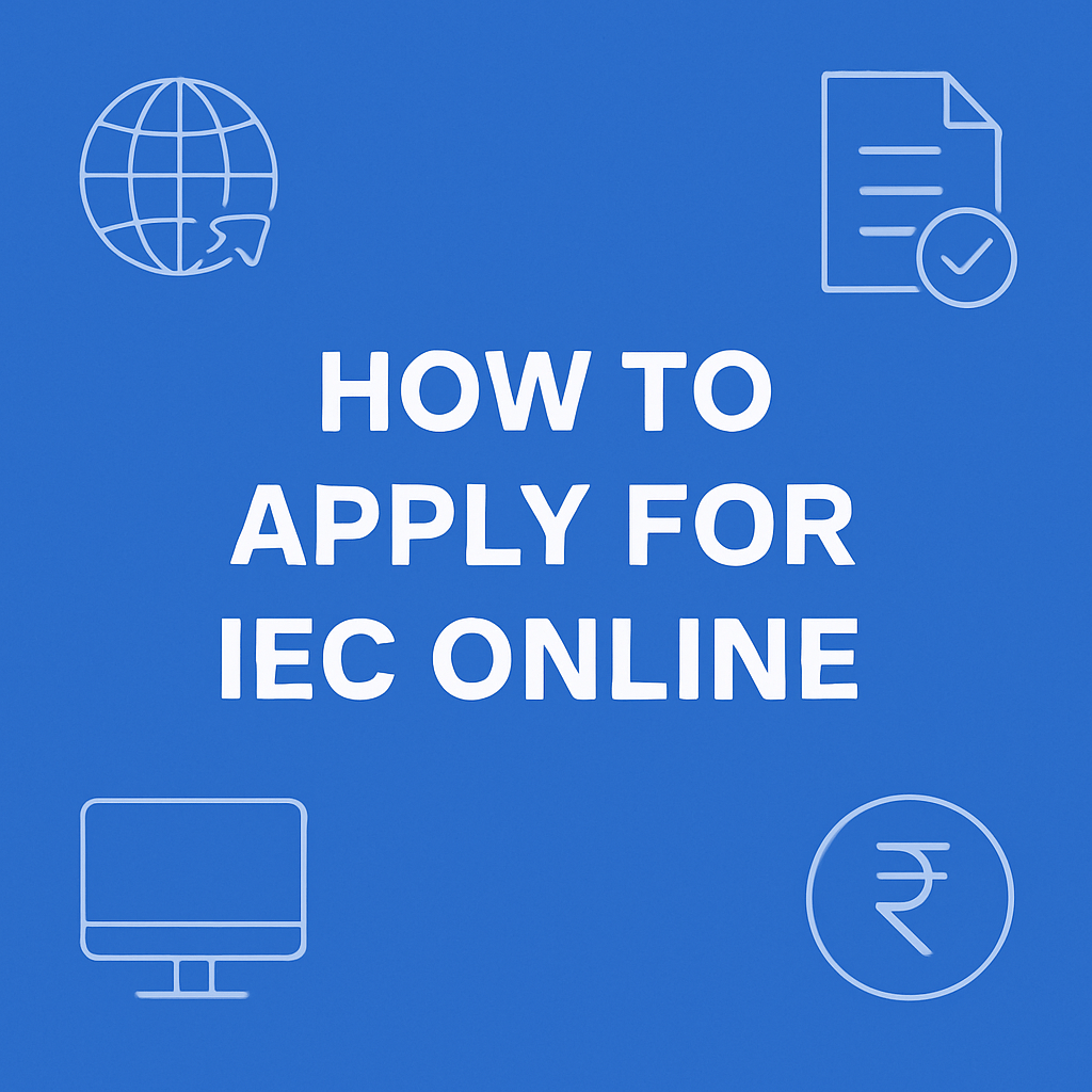 How to apply IEC online? 2 How to apply IEC online