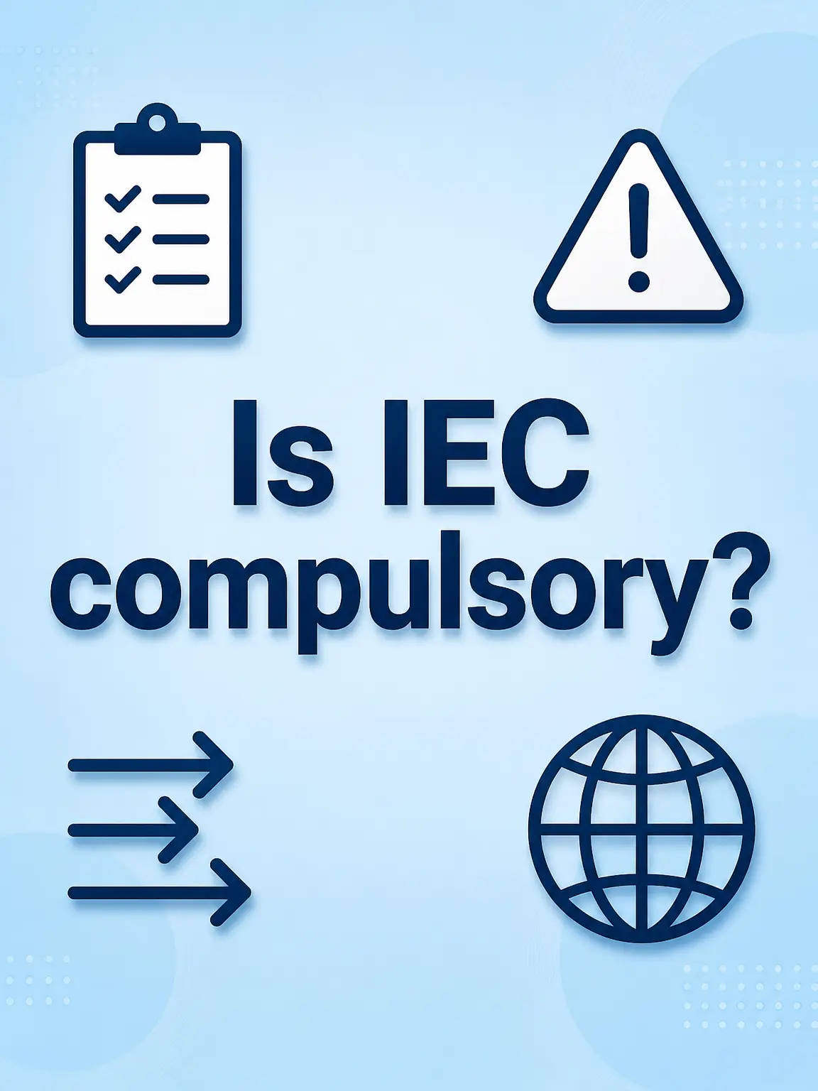 Is IEC compulsory