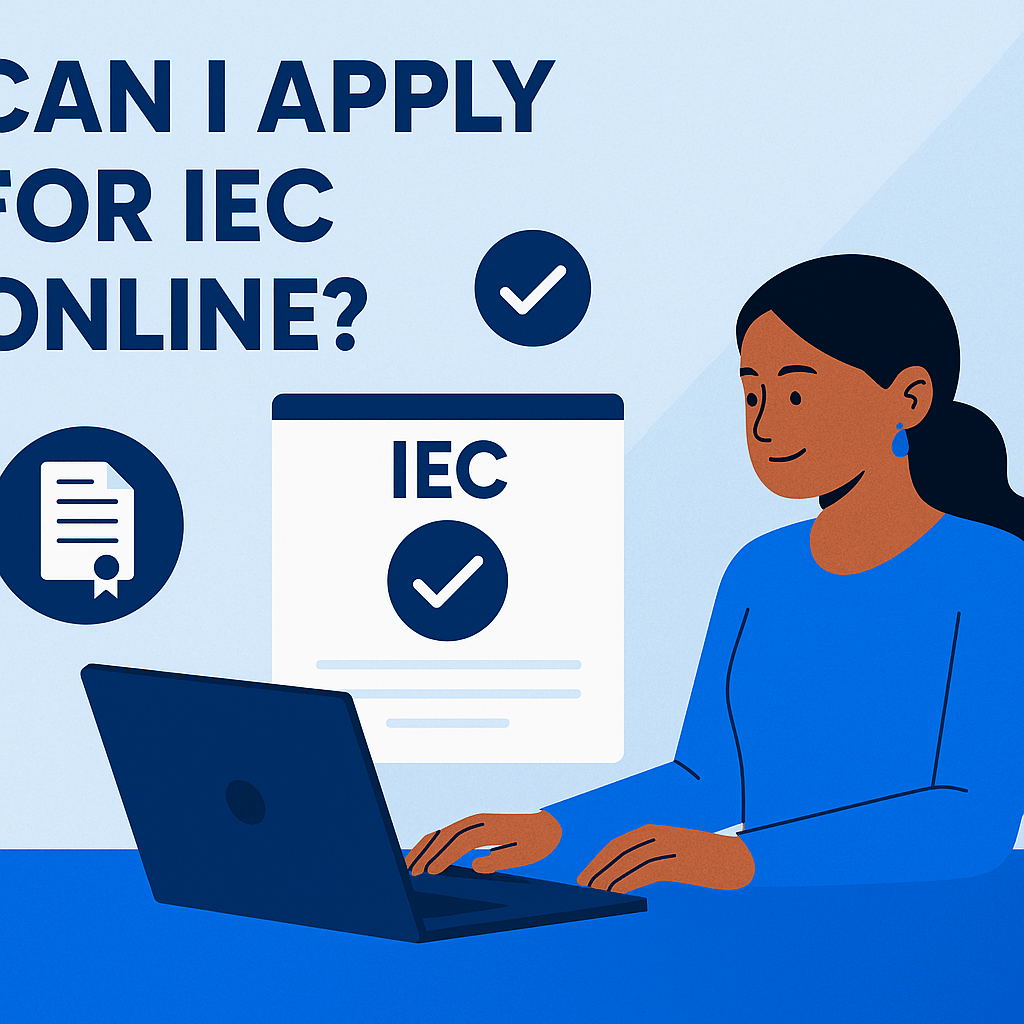 Can I apply for IEC online? 3 can i apply for iec online