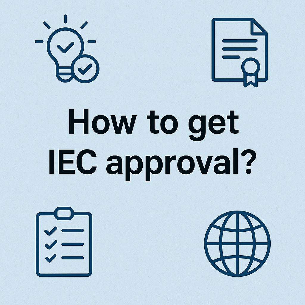 How to get IEC approval? 10 how to get iec approval