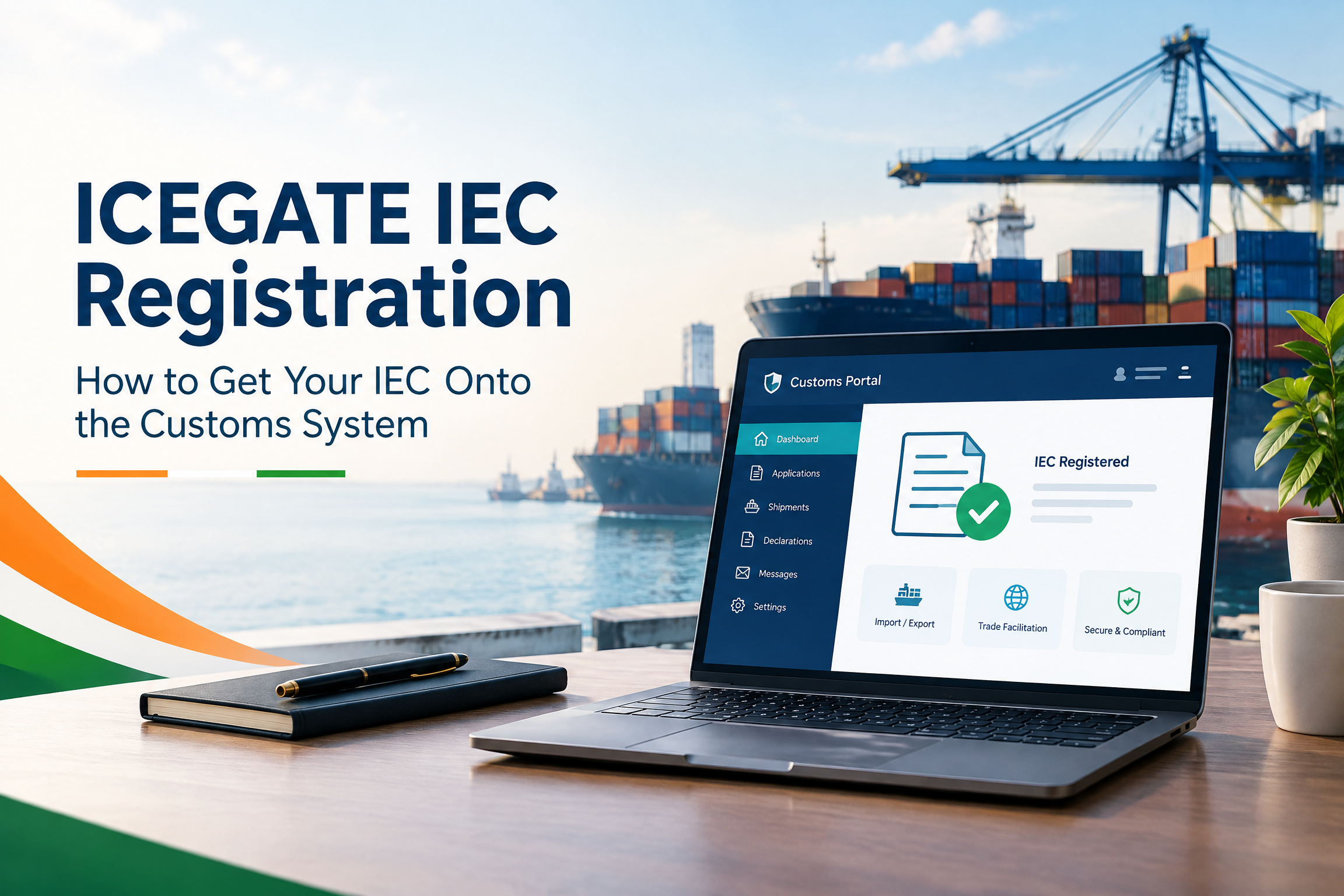 Export Import Tools 148 ICEGATE IEC registration for an Importer Exporter role