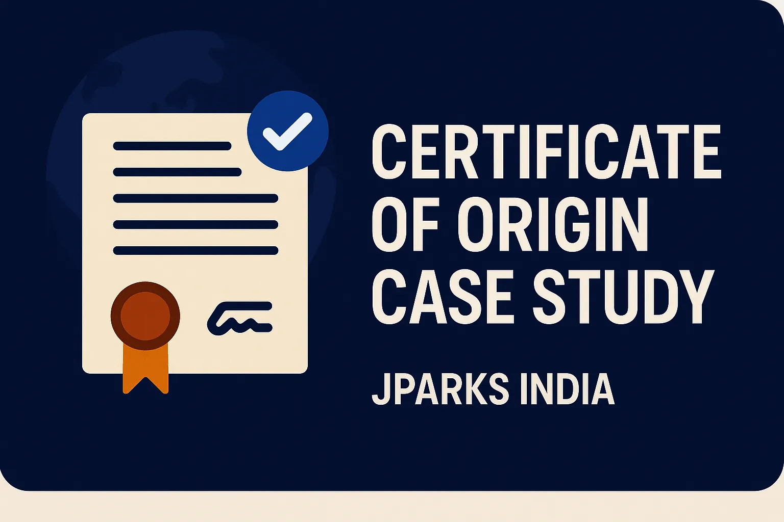 Certificate Of Origin Case Study
