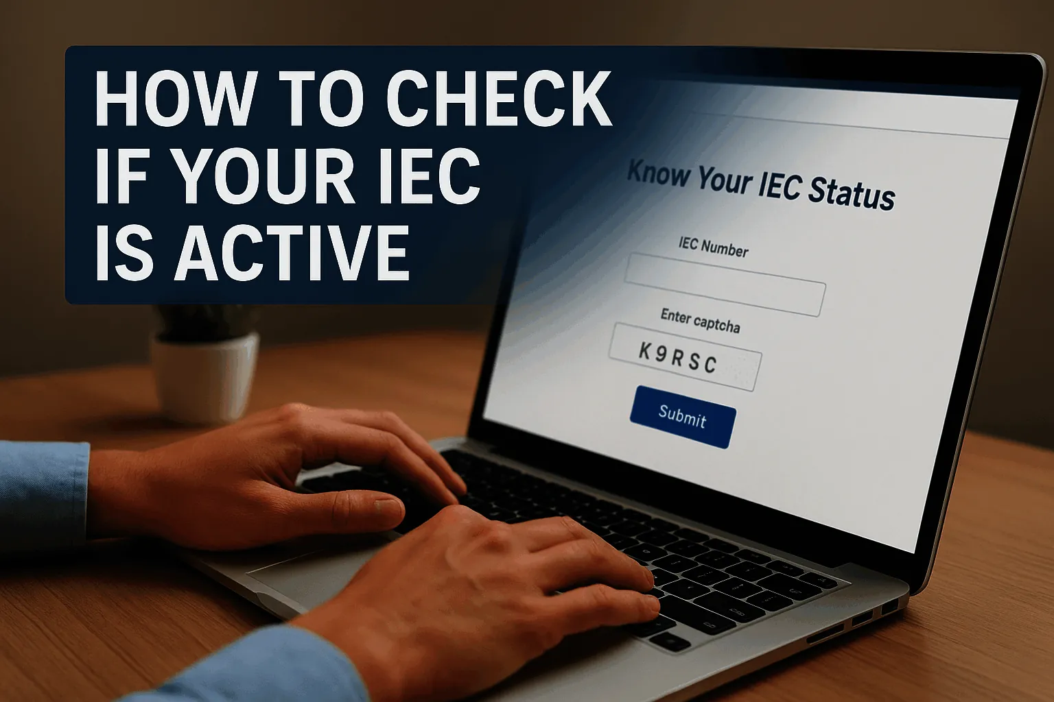 How to check if your IEC is active