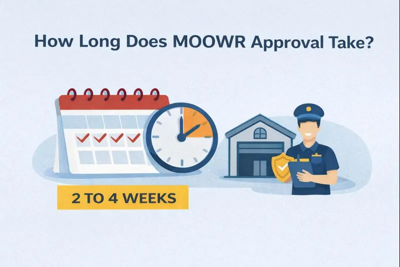 How long does MOOWR approval take