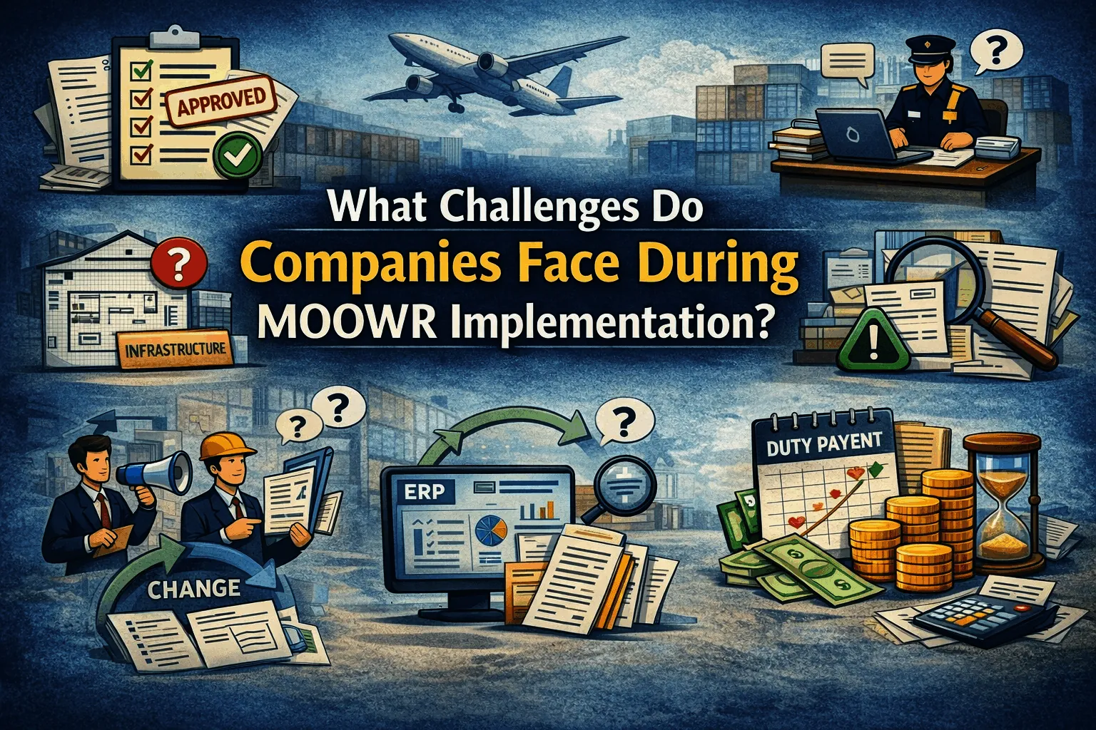 What challenges do companies face during MOOWR implementation