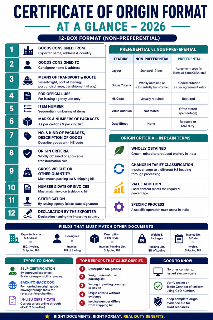 Certificate of Origin Format: Every Box Explained for 2026 1 Certificate of Origin Format OVERVIEW