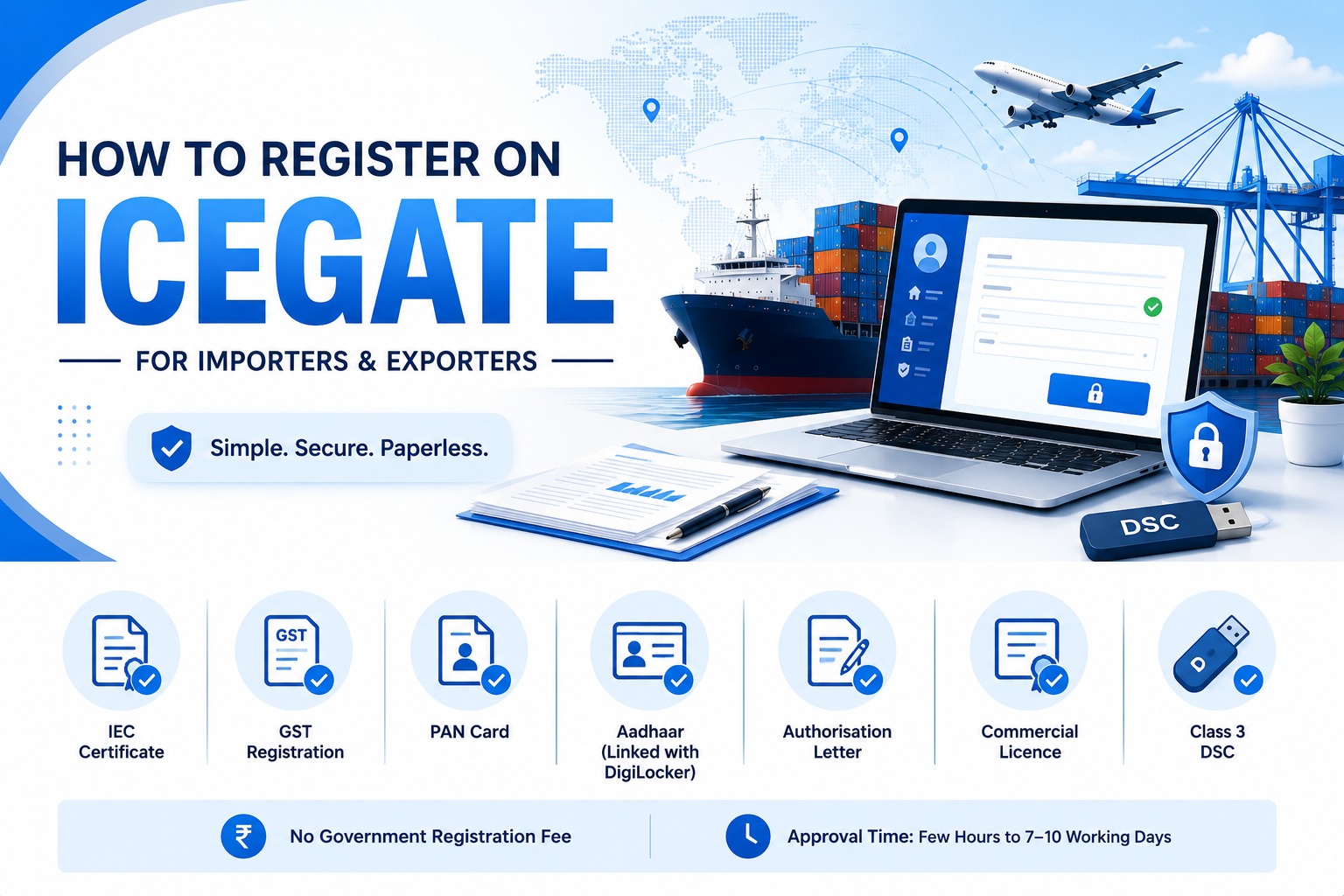 How to Register on ICEGATE