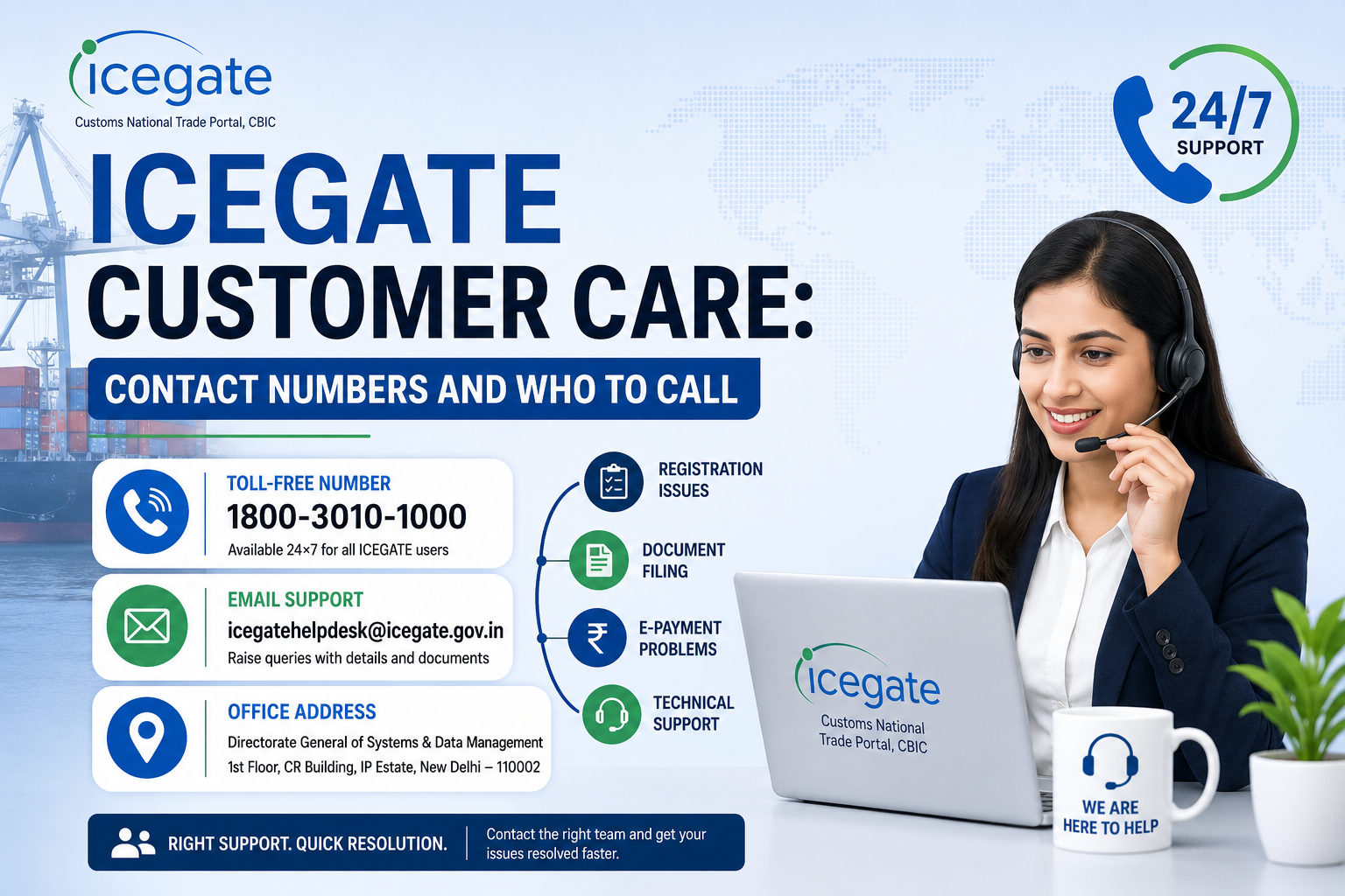 ICEGATE Customer Care
