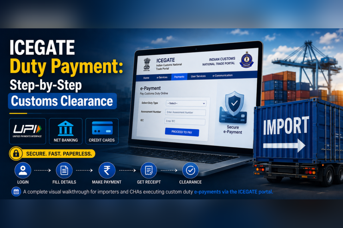 ICEGATE Duty Payment
