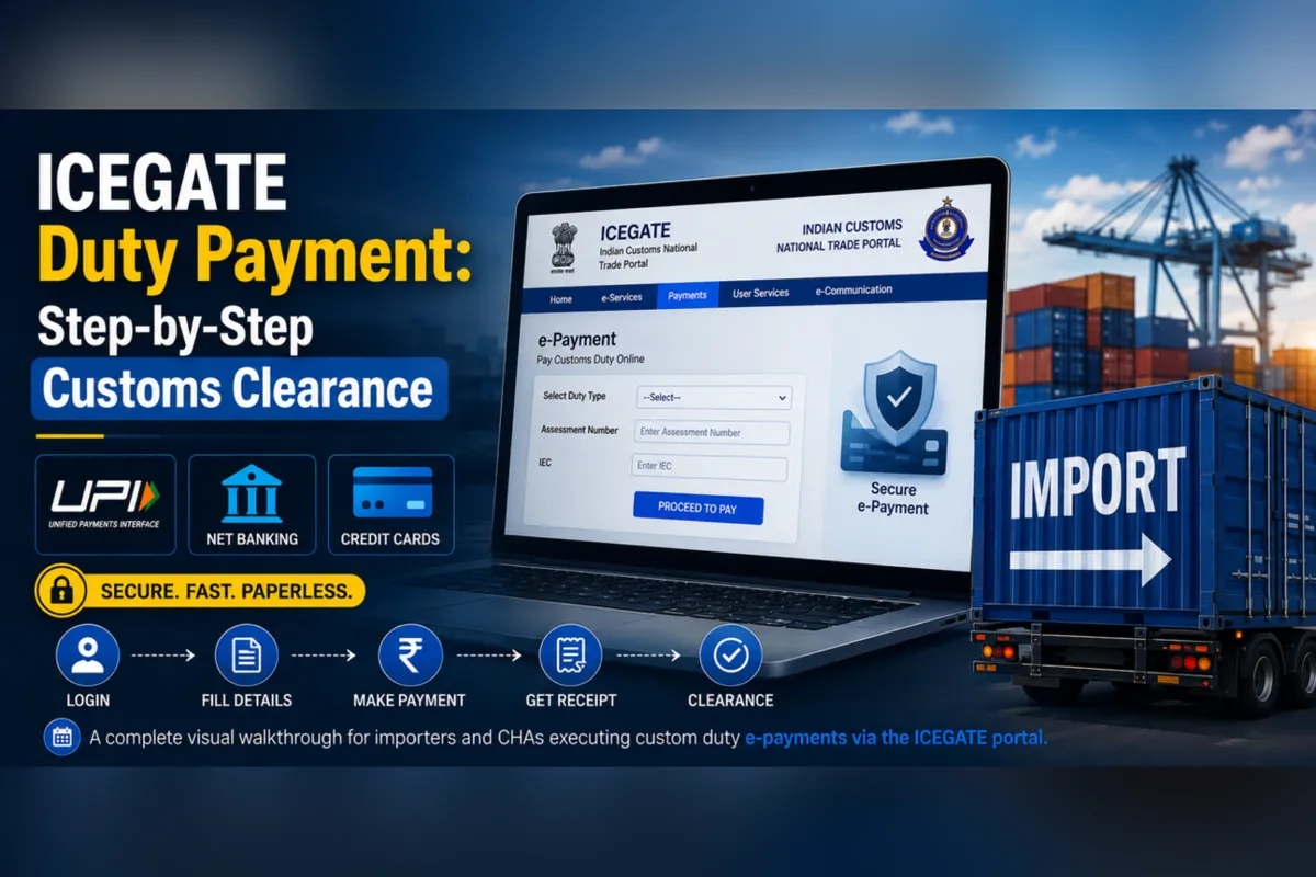 ICEGATE Duty Payment