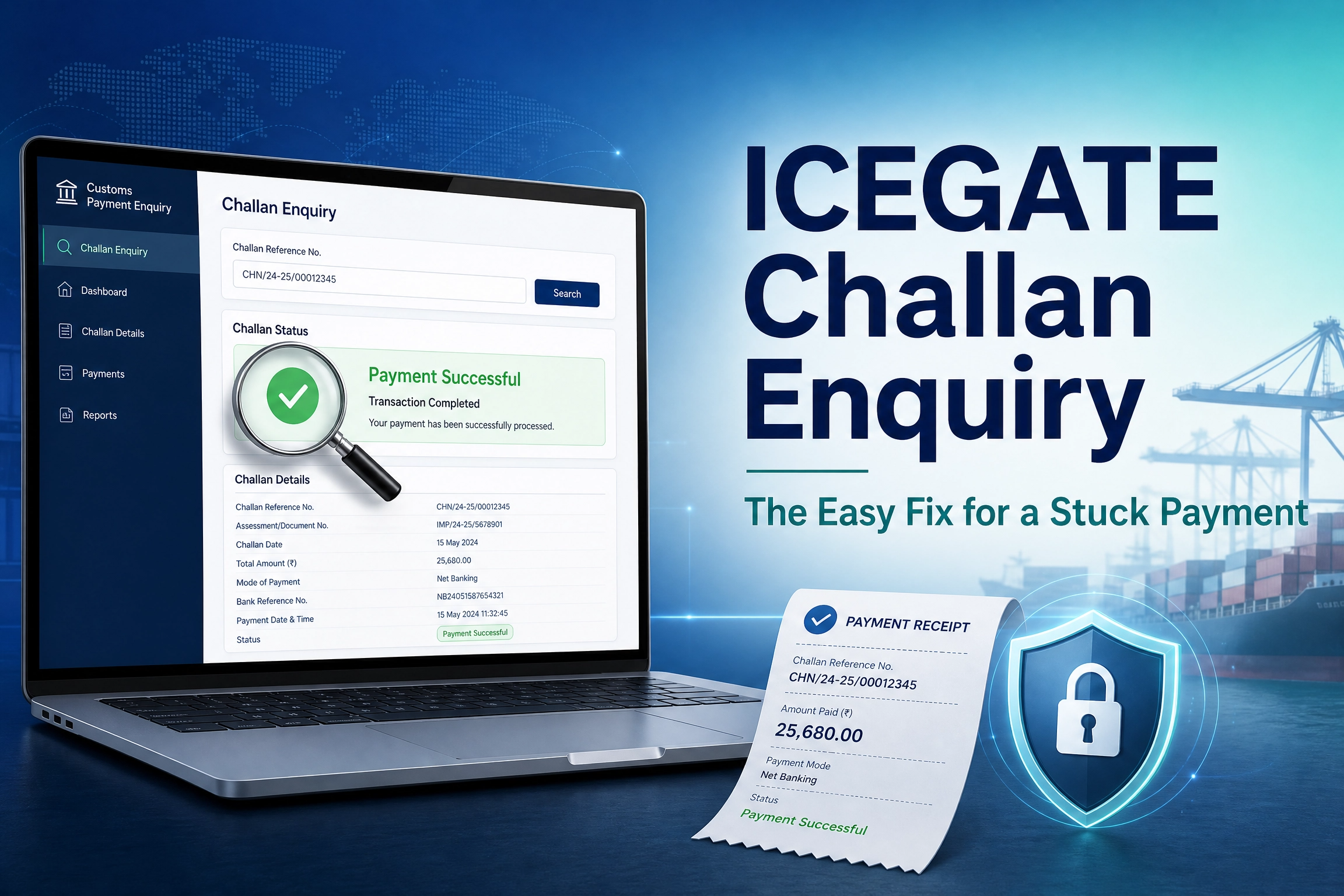 icegate challan enquiry