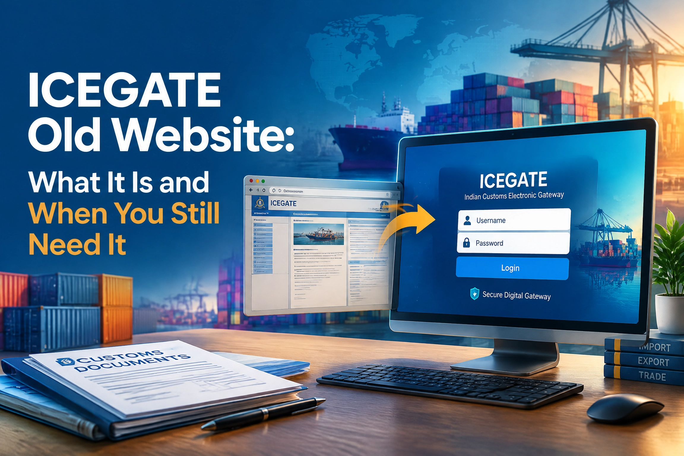 icegate old website