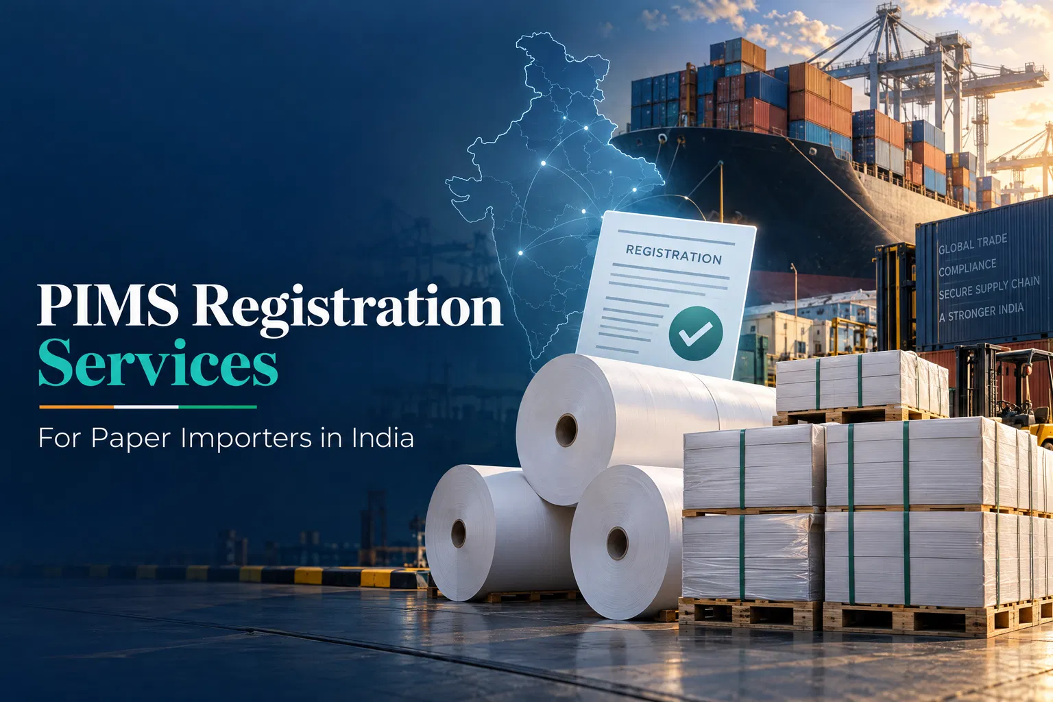 PIMS registration services for paper importers in India